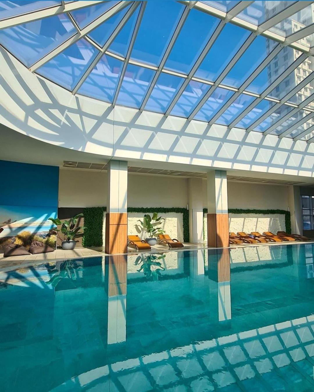 Appartement Cevahir Sky With Spa, Pool & Fitness Included *
